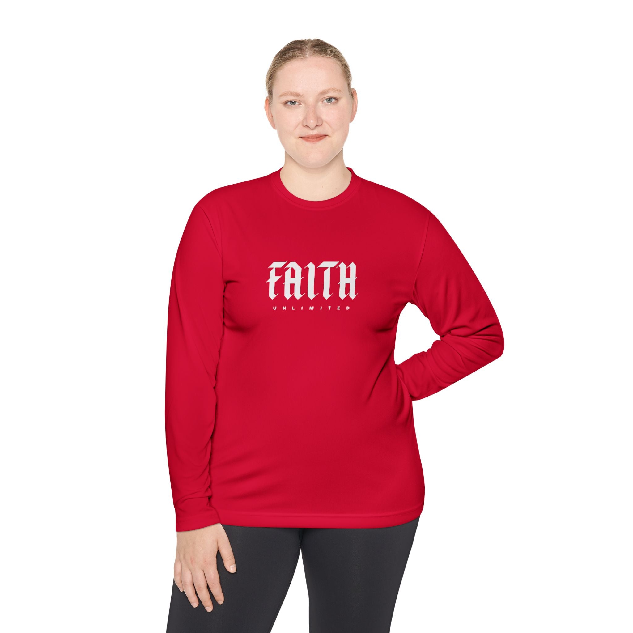 Faith Unlimited Performance Long Sleeve T-Shirt