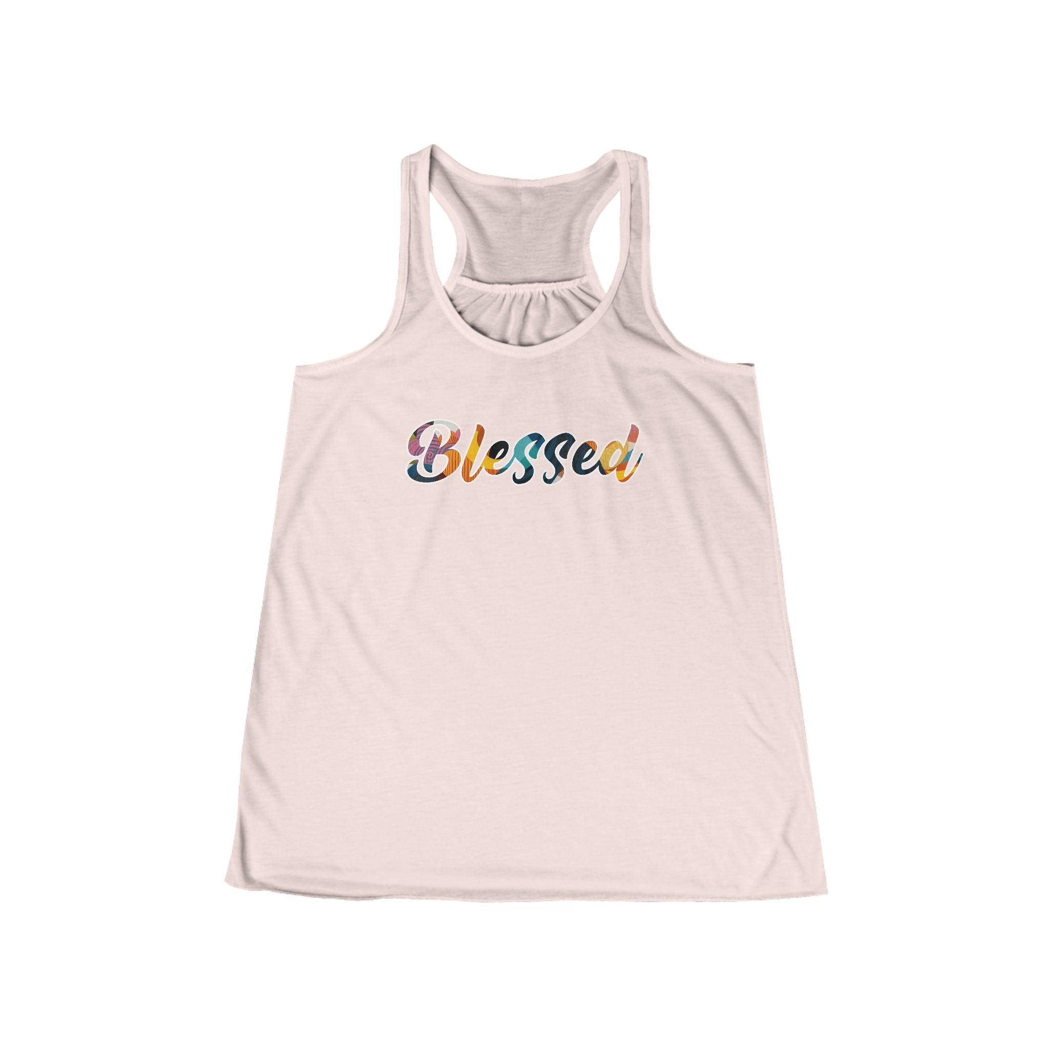 Blessed Women's Flowy Racerback Tank