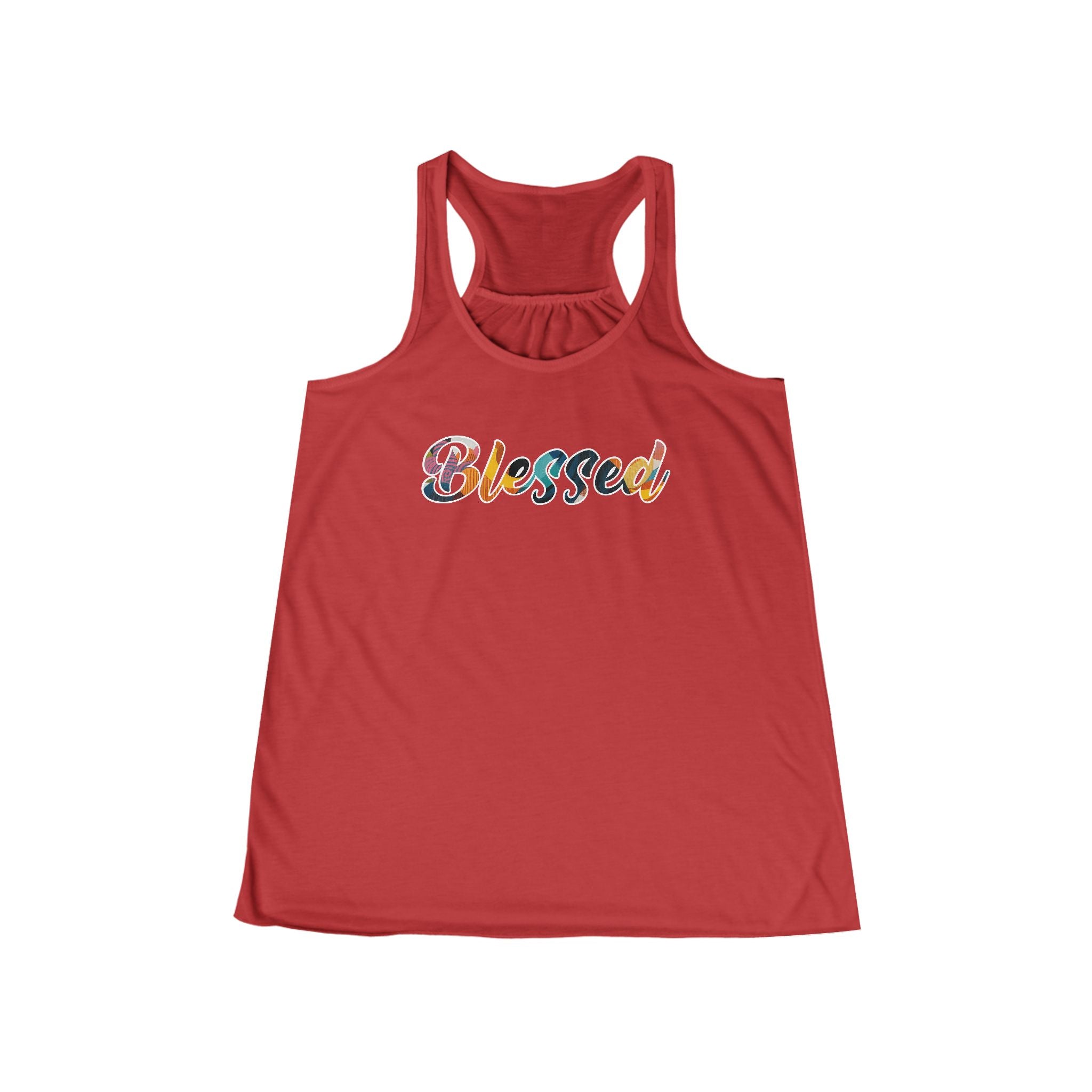 Blessed Women's Flowy Racerback Tank