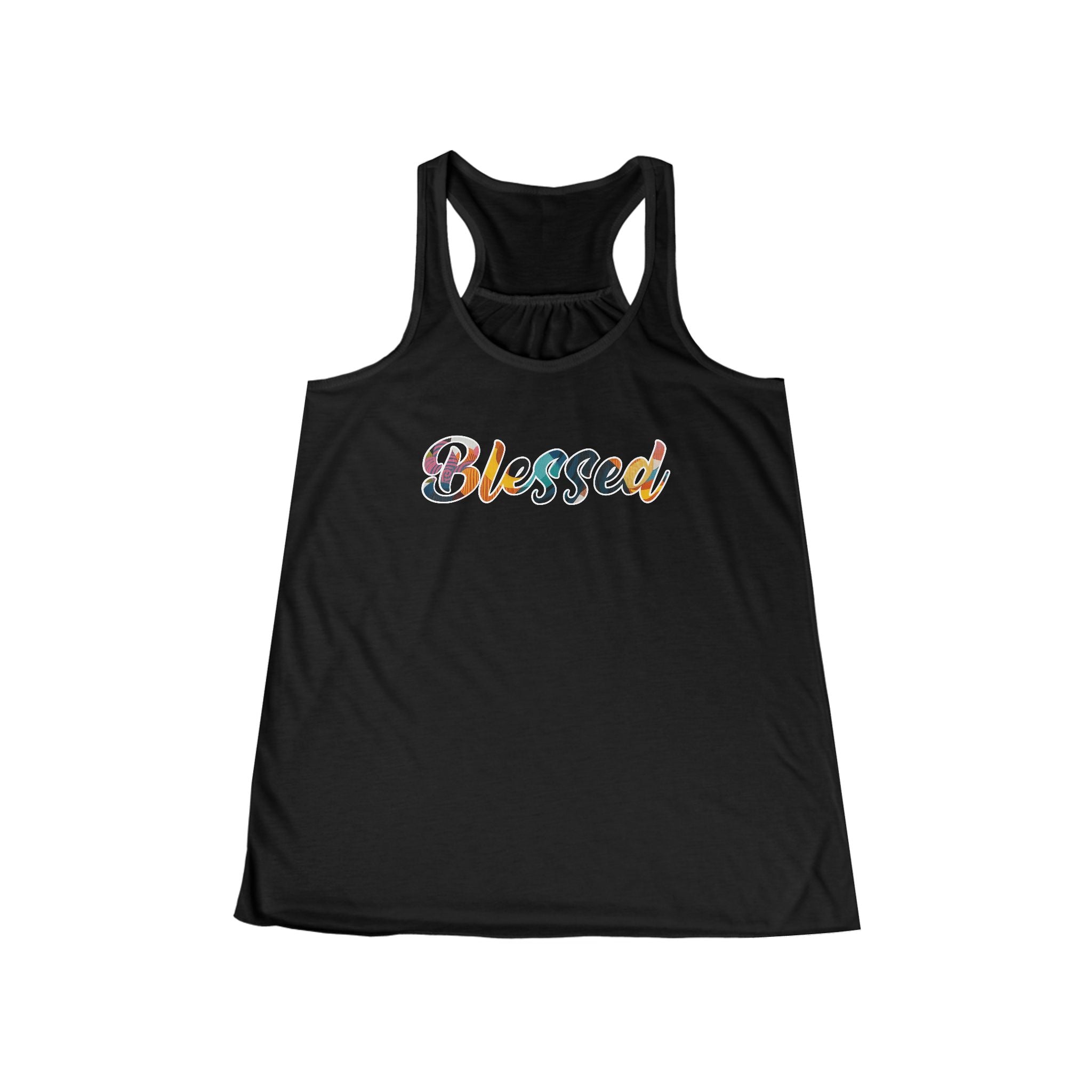 Blessed Women's Flowy Racerback Tank