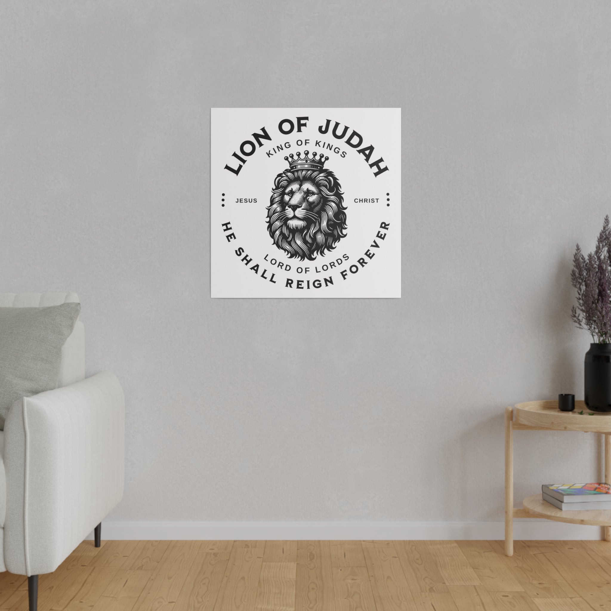 Lion of Judah Canvas Wall Art