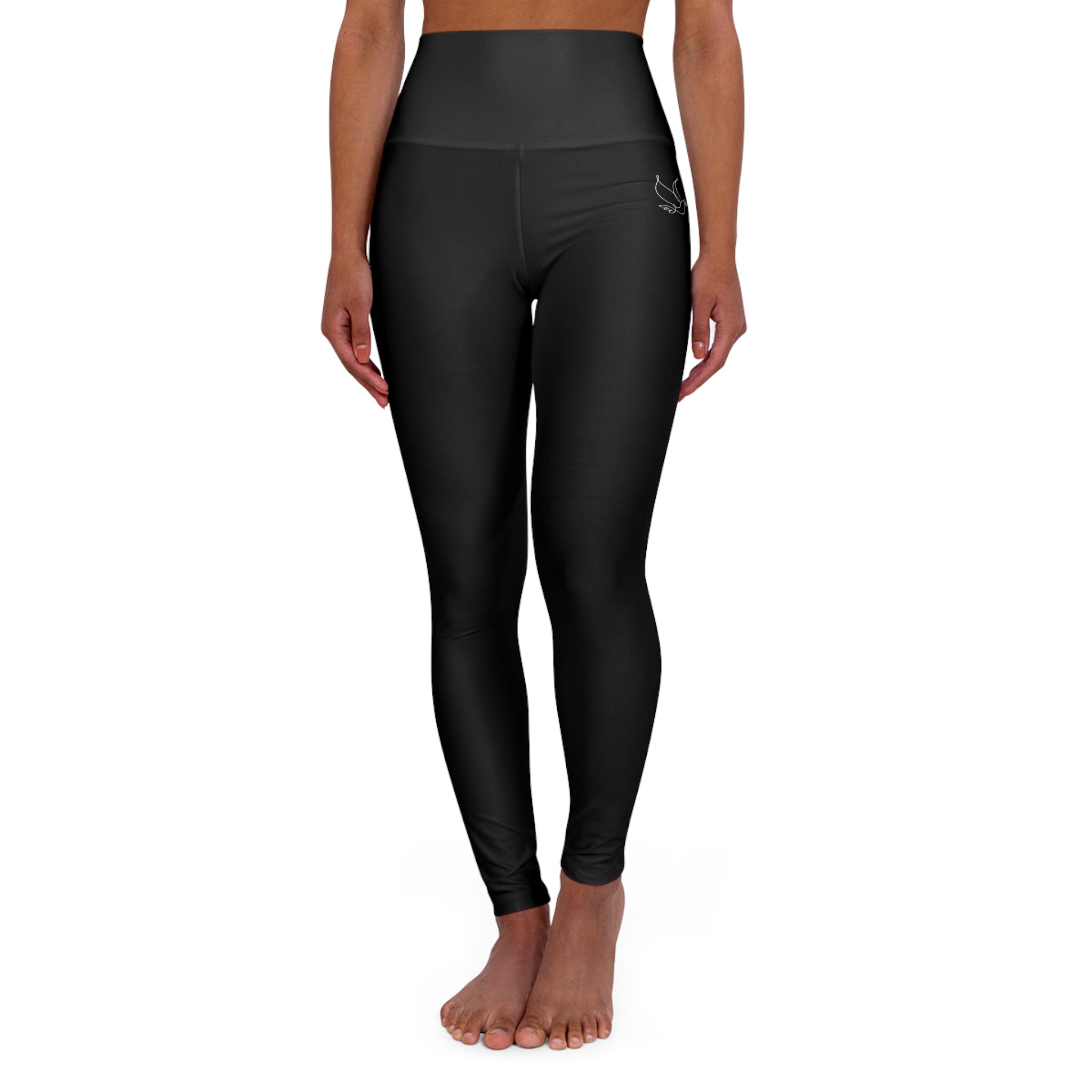 Dove High Waisted Yoga Leggings