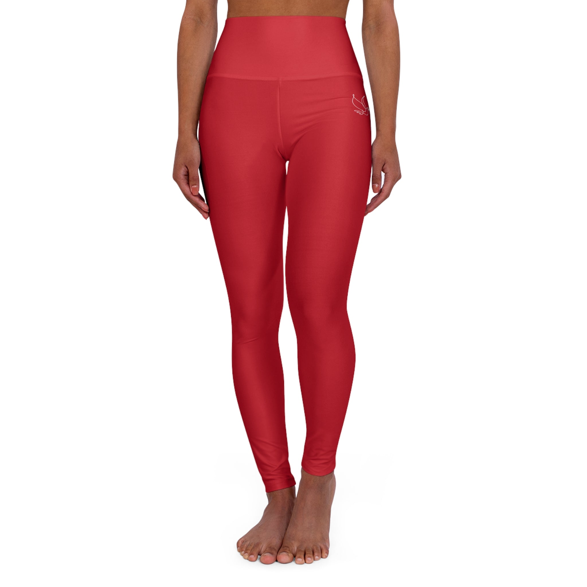 Dove High Waisted Yoga Leggings