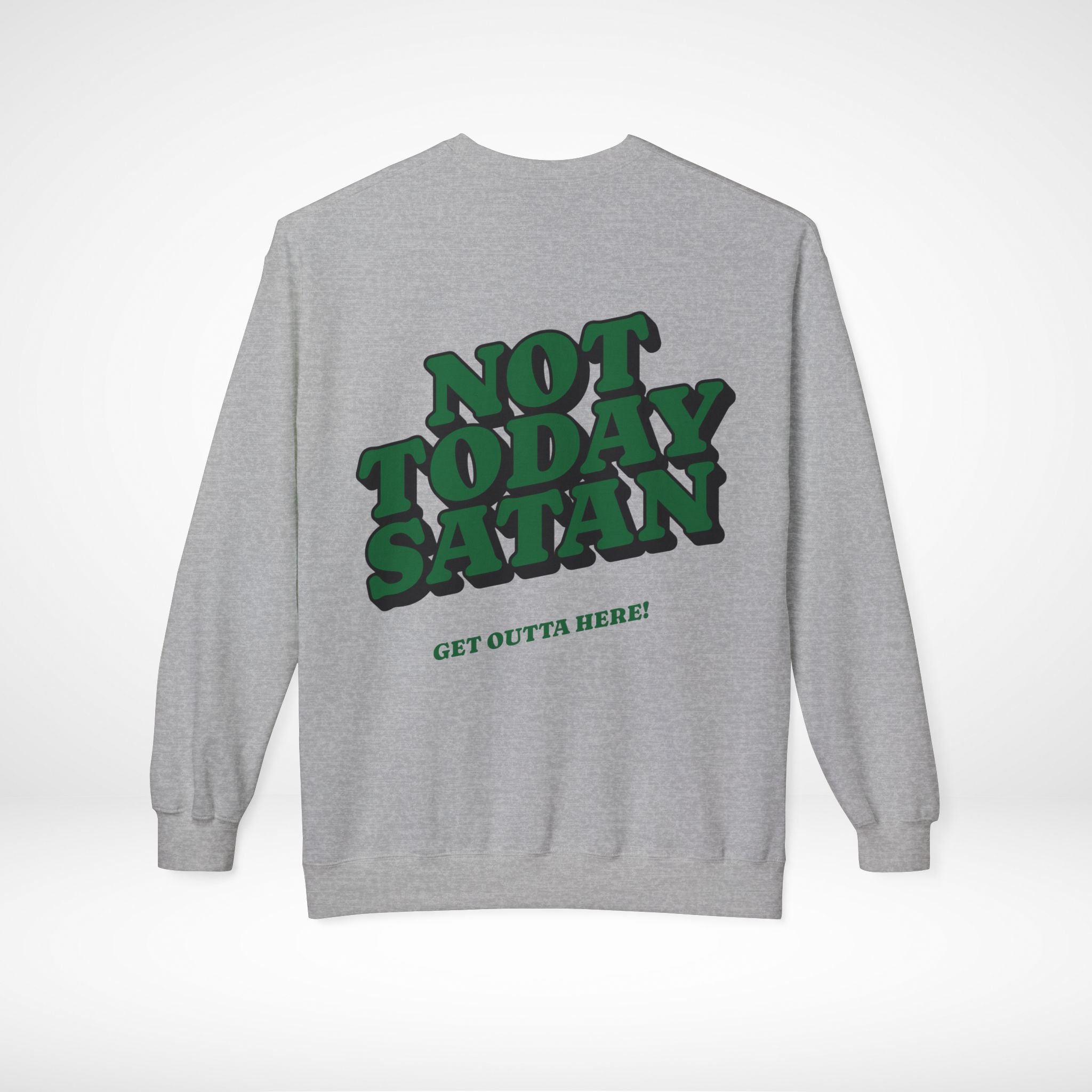 Not Today Fleece Sweatshirt - Eagles Colors