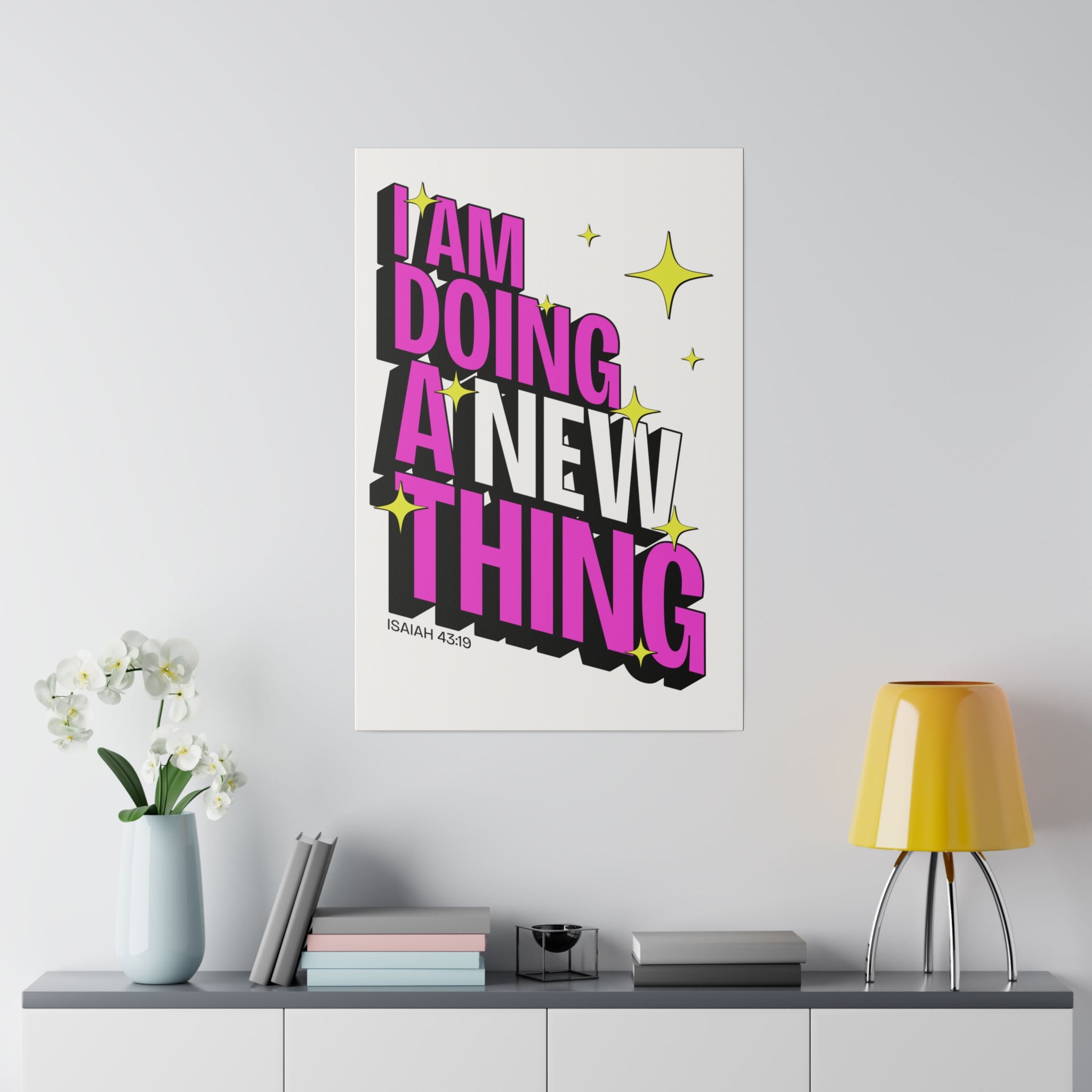 A New Thing Canvas Wall Art