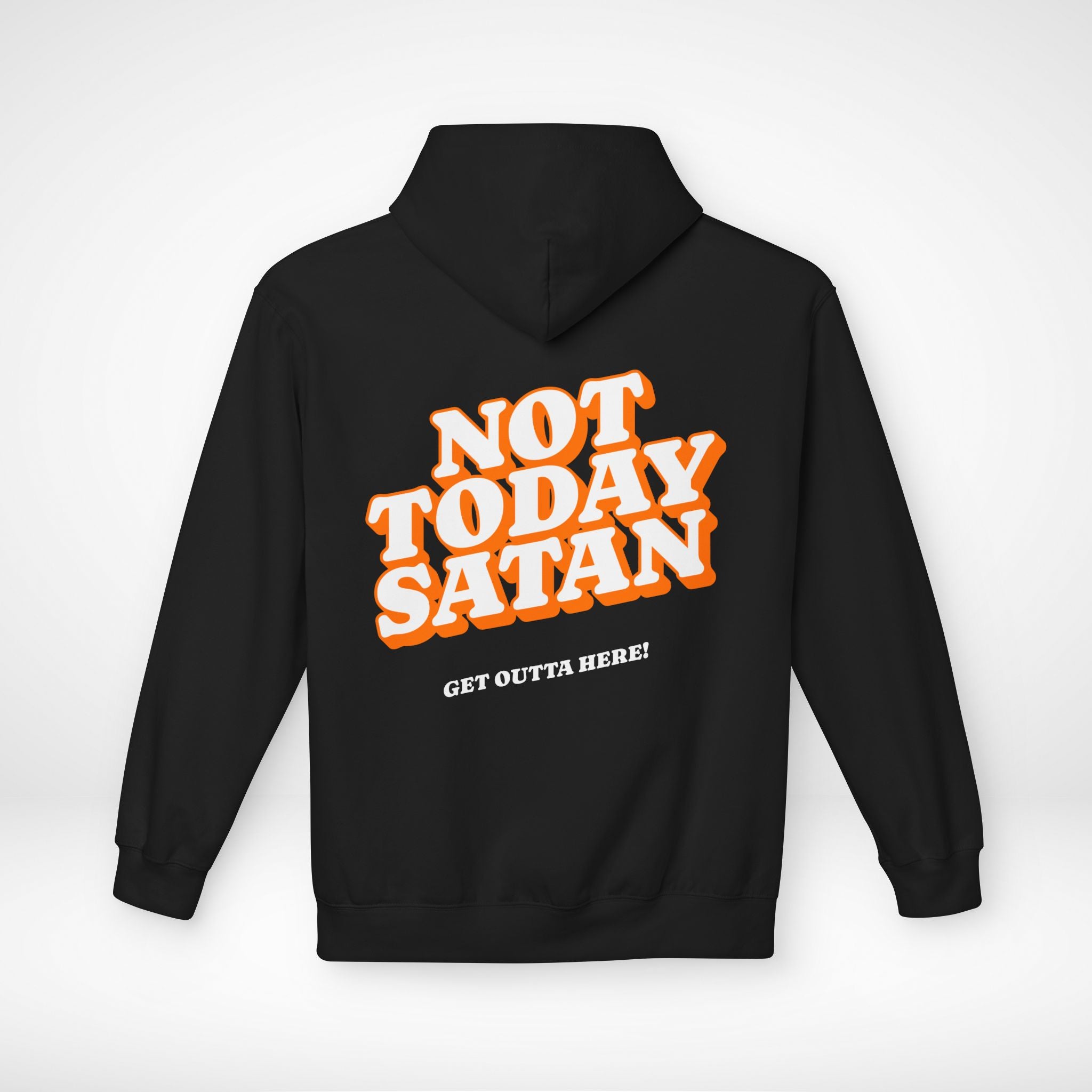 Not Today Fleece Hoodie - Flyers Colors