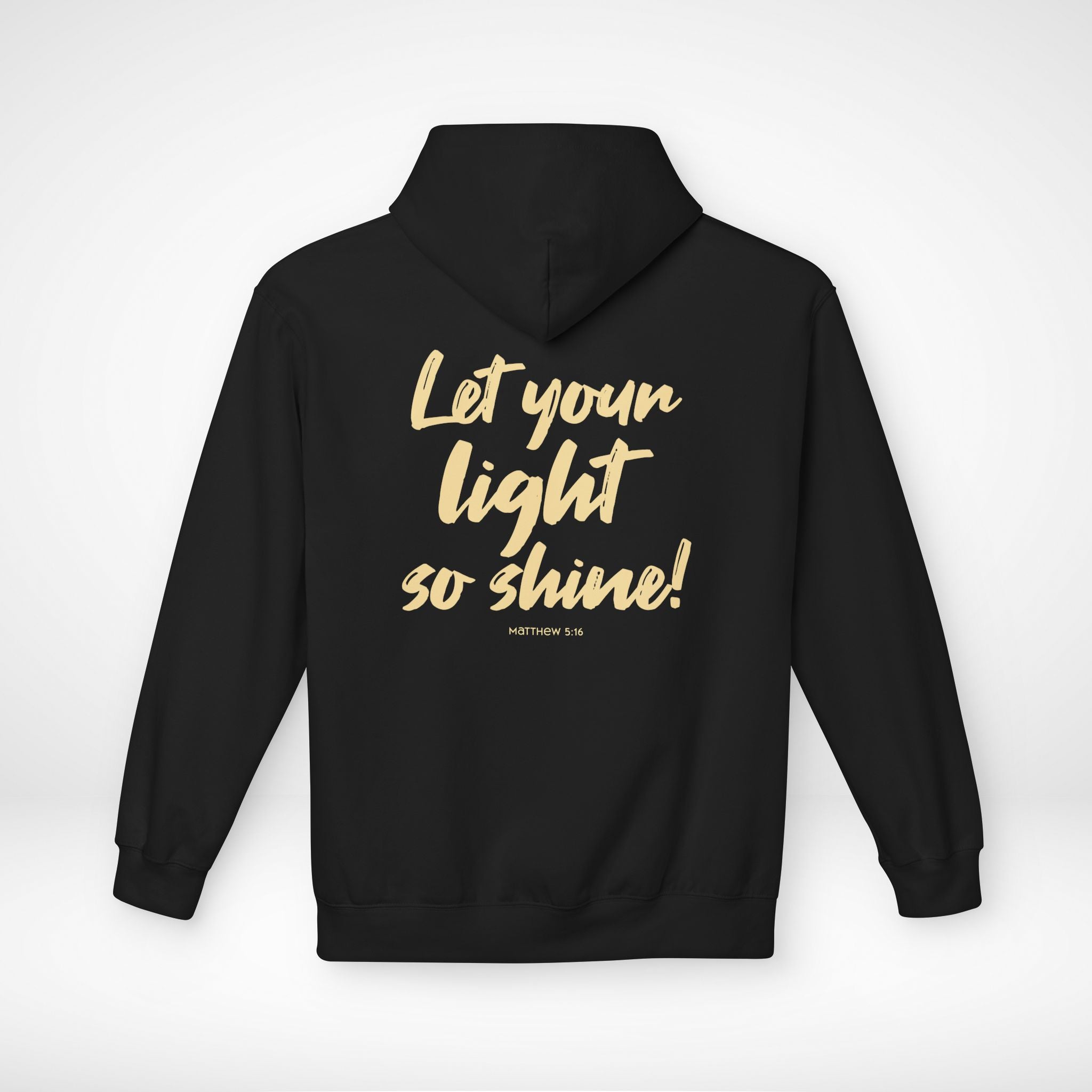 Let Your Light So Shine Fleece Hoodie