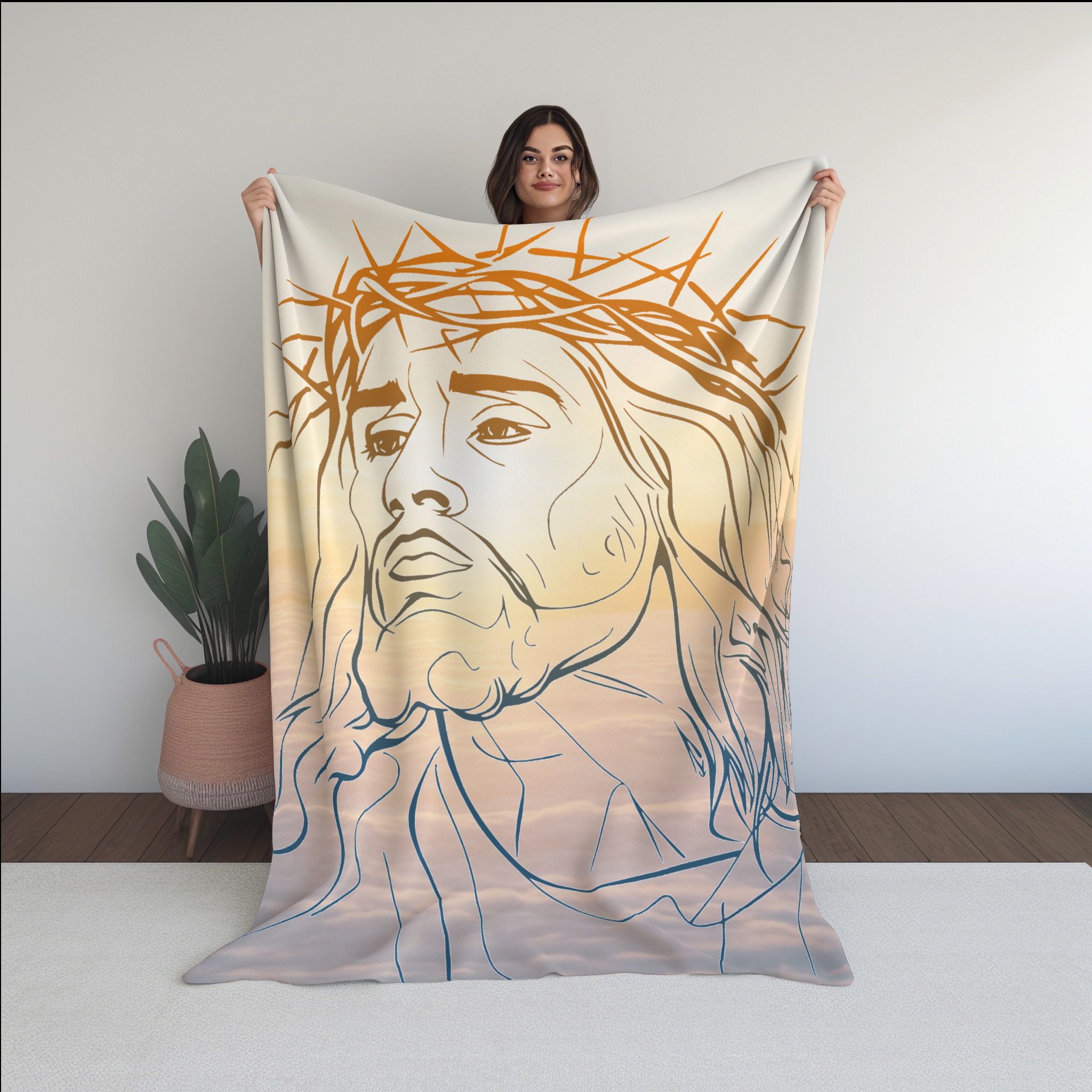 Savior Velveteen Blanket