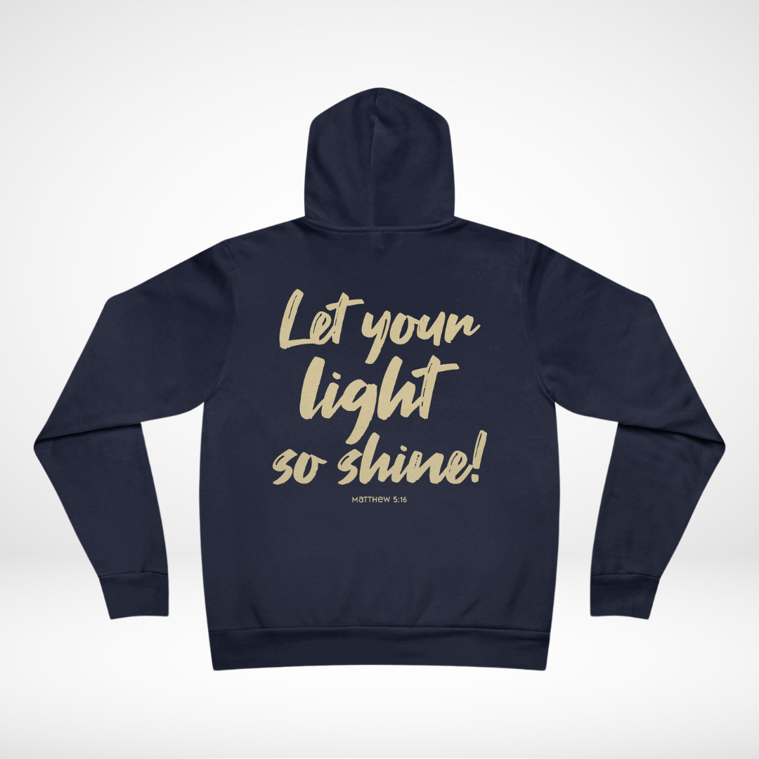 Let Your Light So Shine Fleece Hoodie