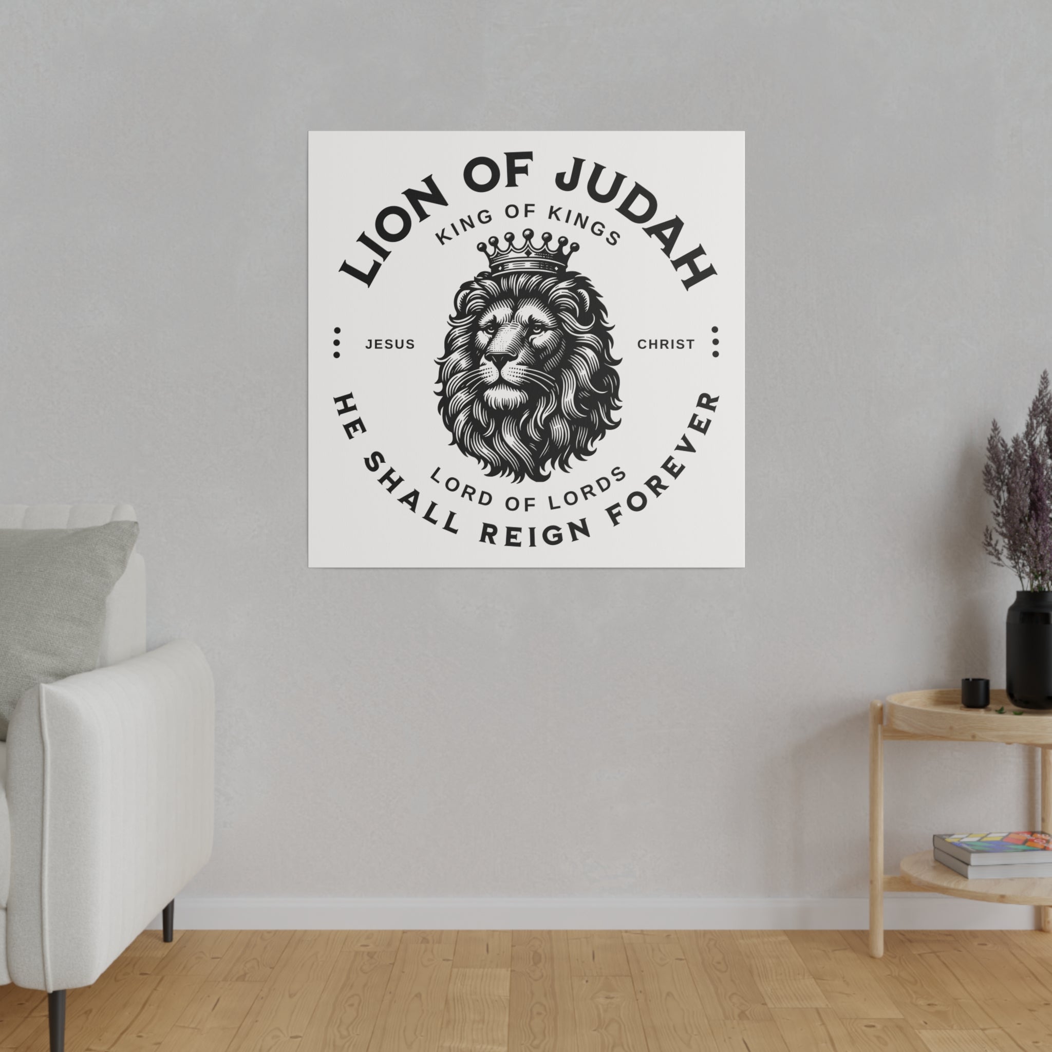 Lion of Judah Canvas Wall Art