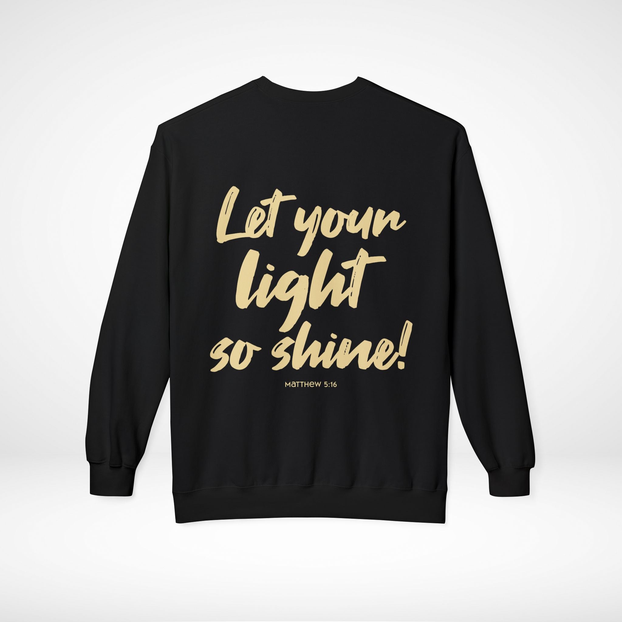 Let Your Light So Shine Fleece Sweatshirt