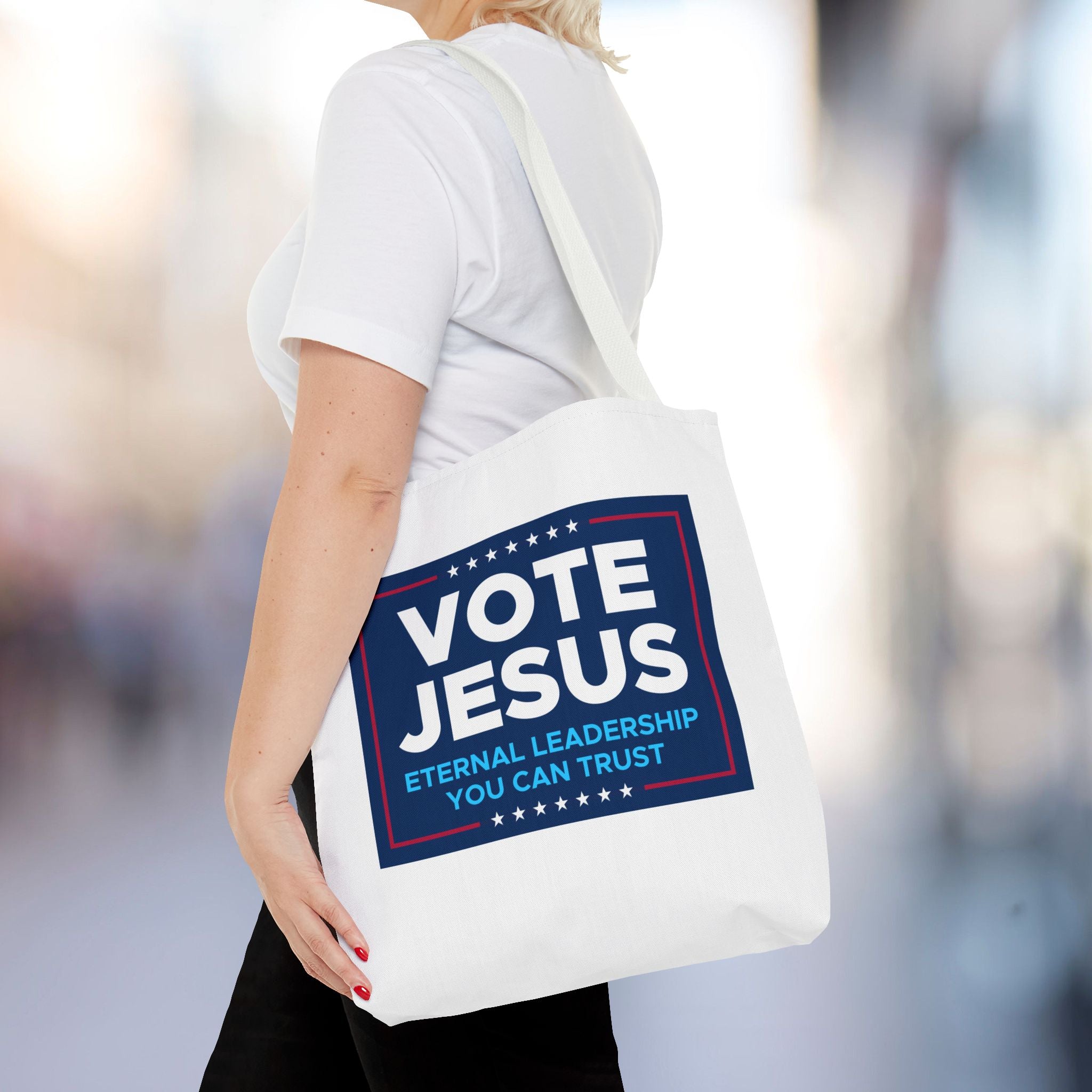 Vote Jesus Tote Bag