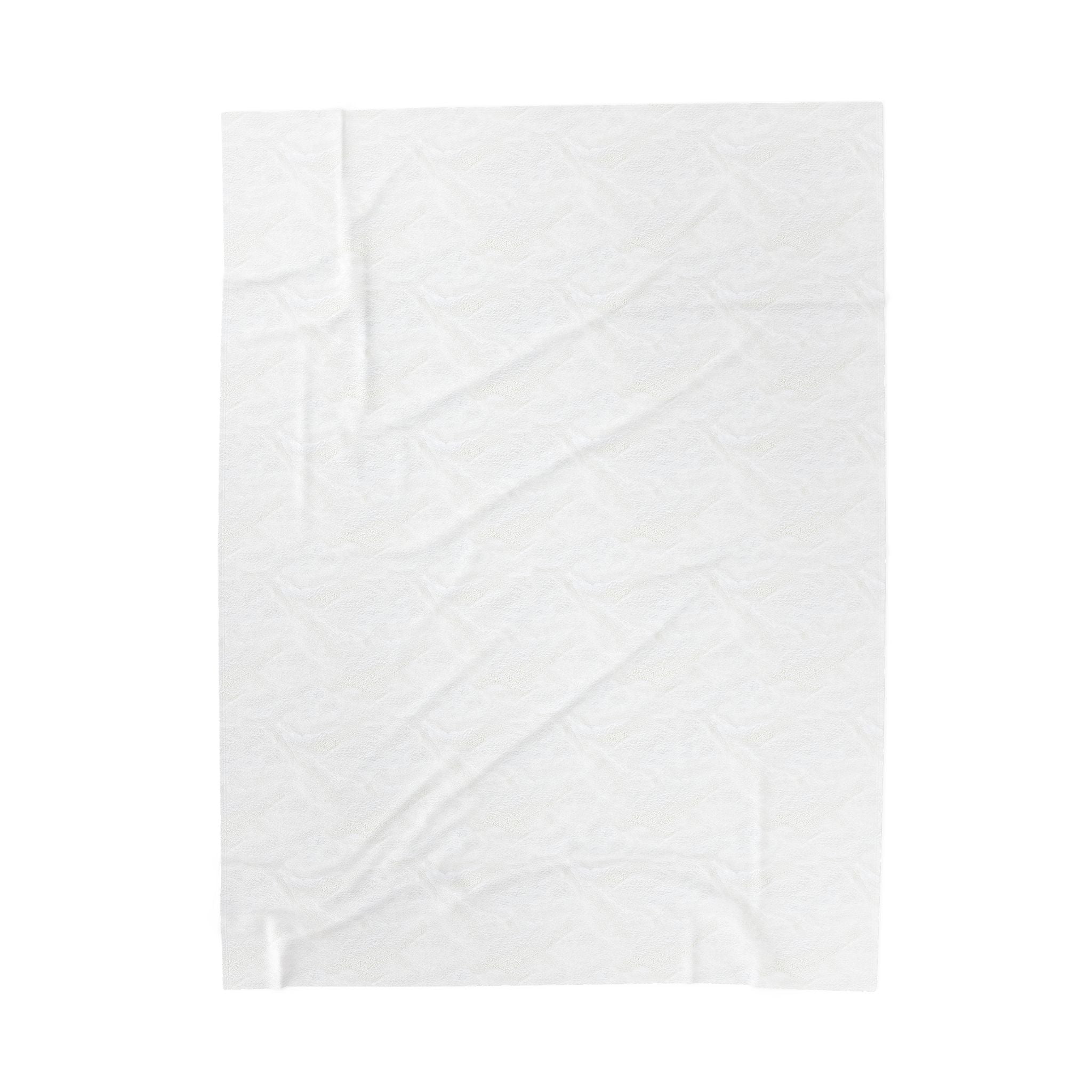 Cozy Velveteen Plush Blanket - Stronger Together Design