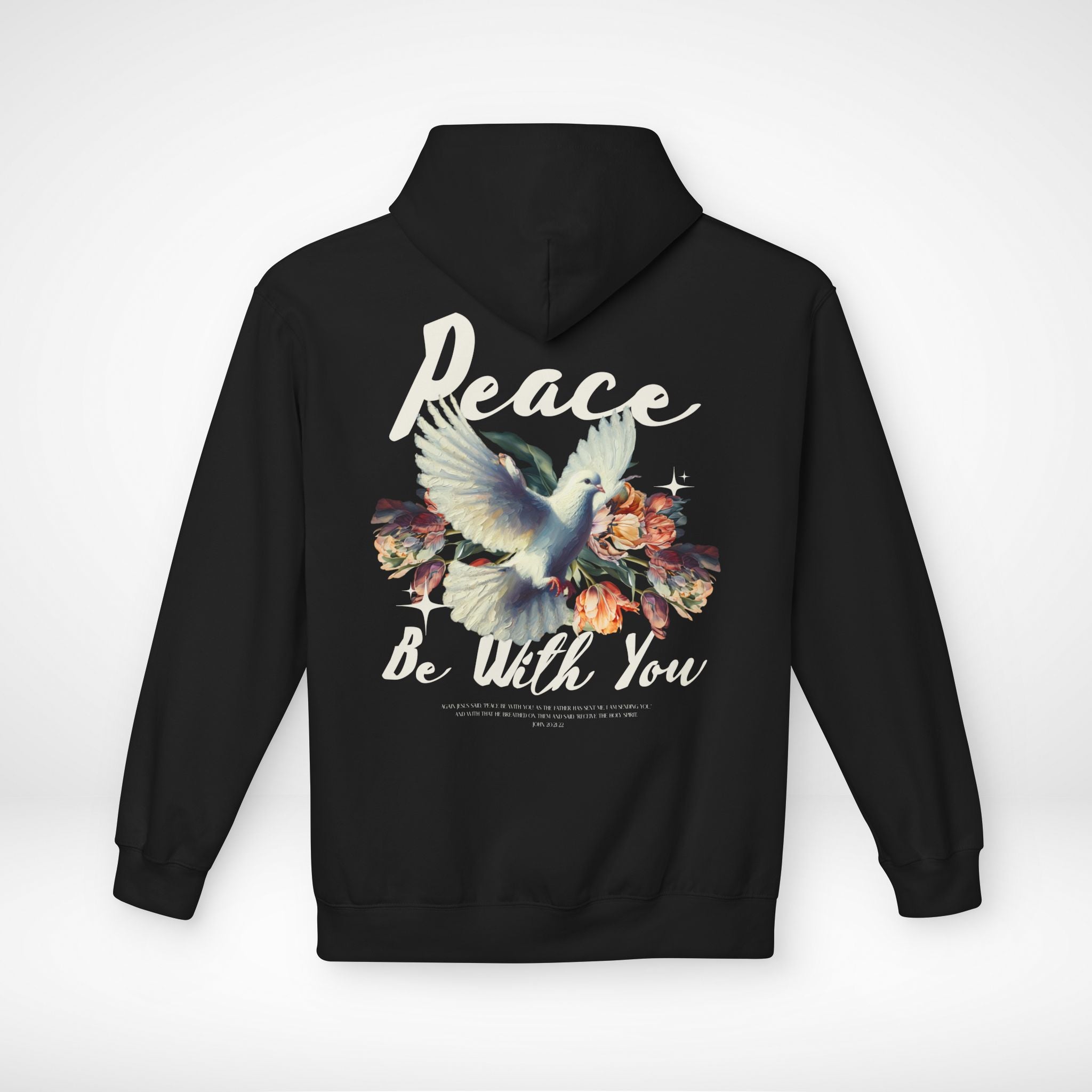 Peace Be With You Fleece Hoodie